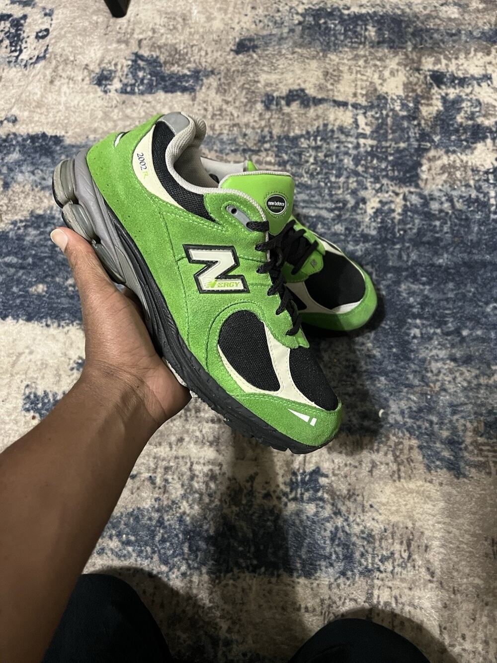 Size 11.5 - New Balance 2002R Good Vibes Pack - Green Apple